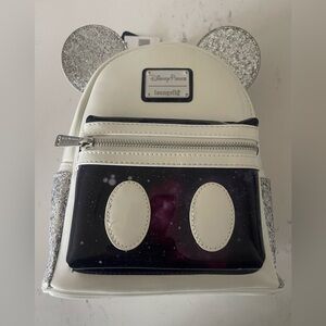 Disney Parks Loungefly 50th Anniversary Space Mountain Mini Backpack - BNWT